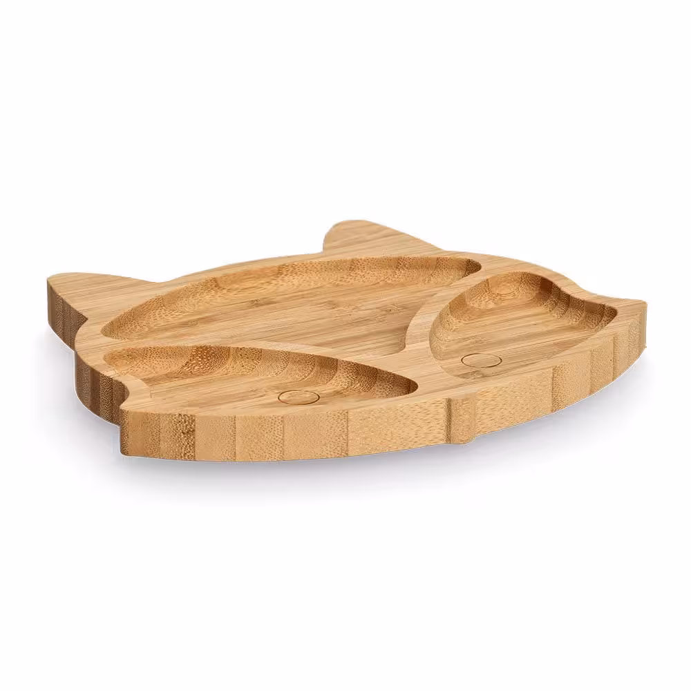Snackteller „Fuchs“, Bambus