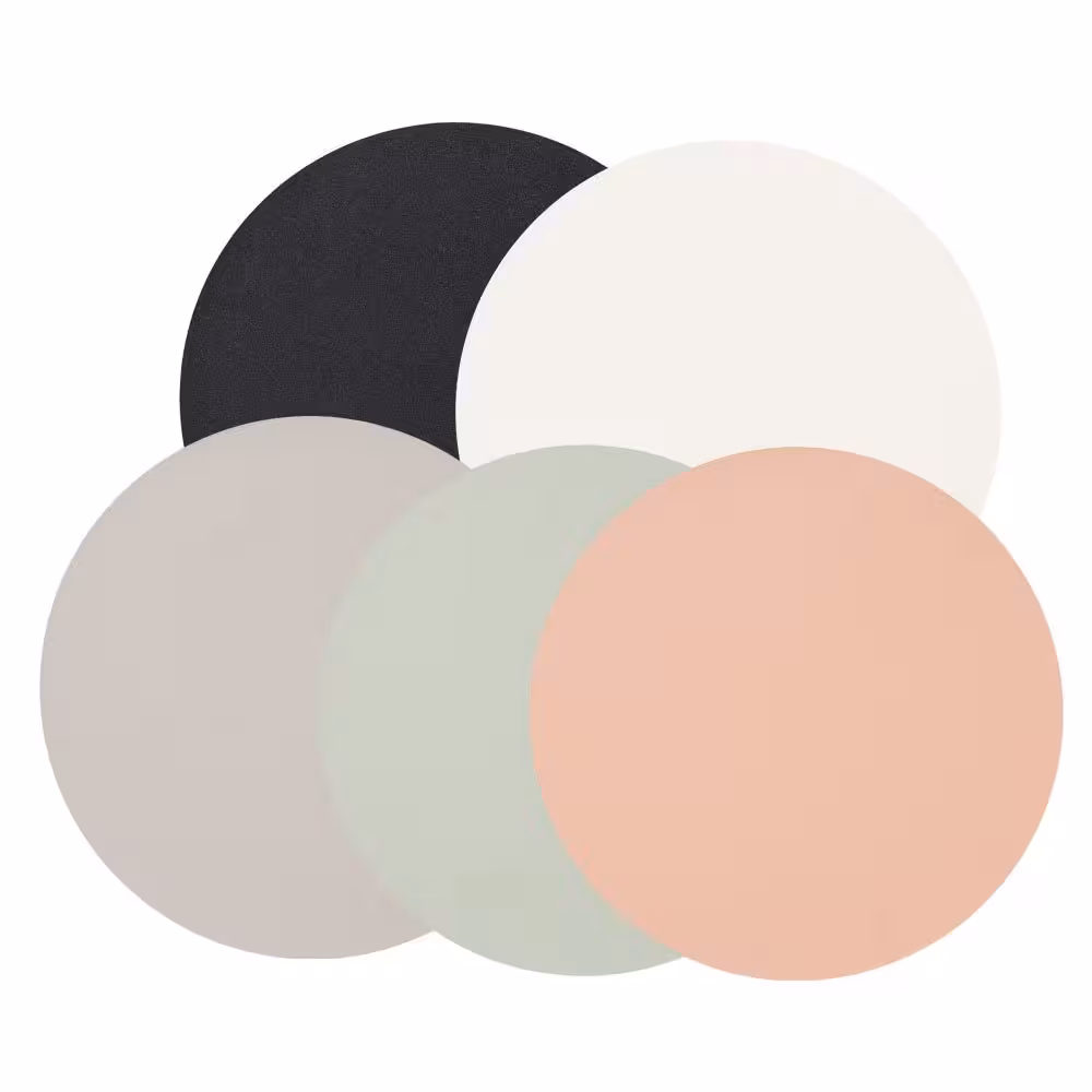 Platzset, Kunstleder, beige – Bild 3