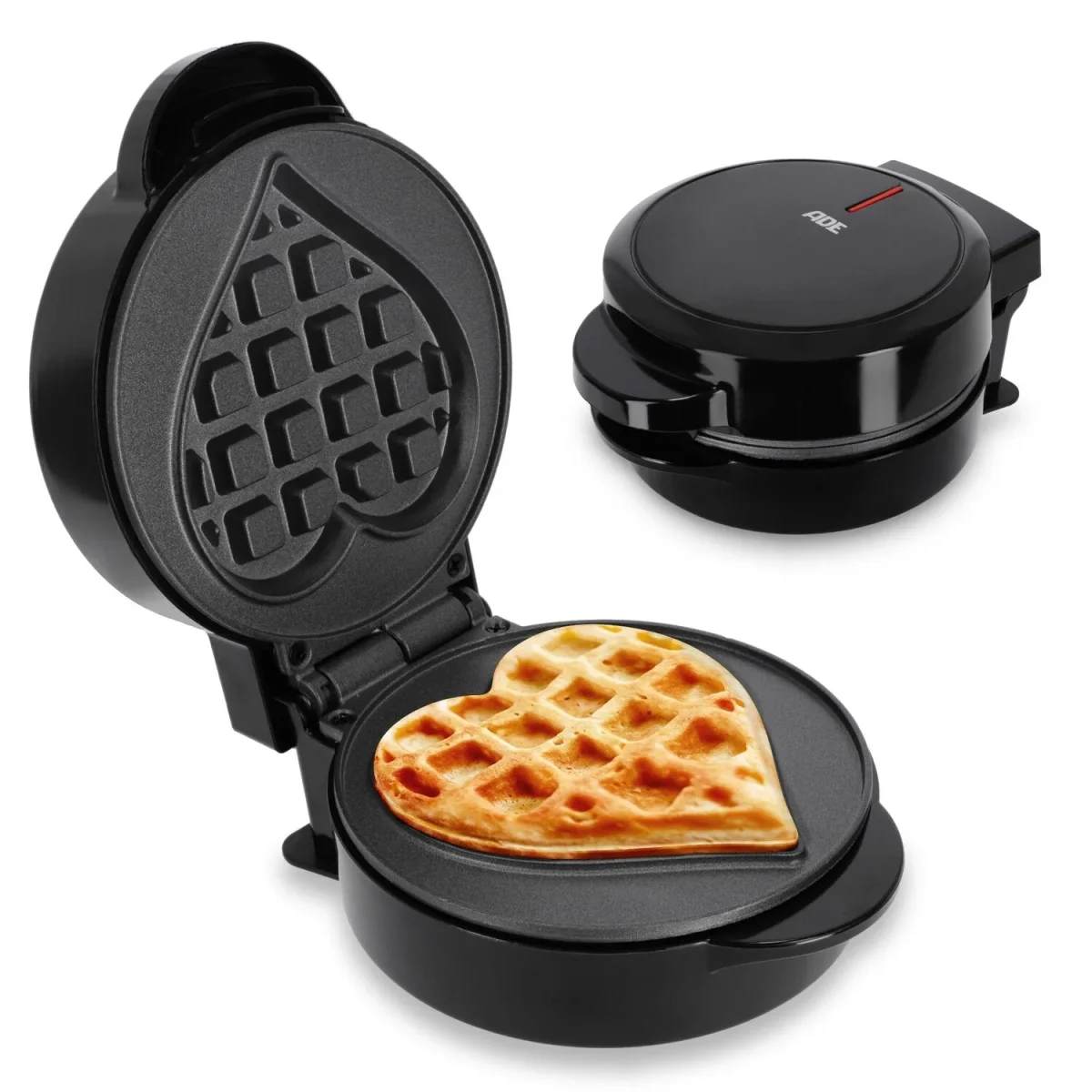 Mini-Waffeleisen herzförmig – Bild 2