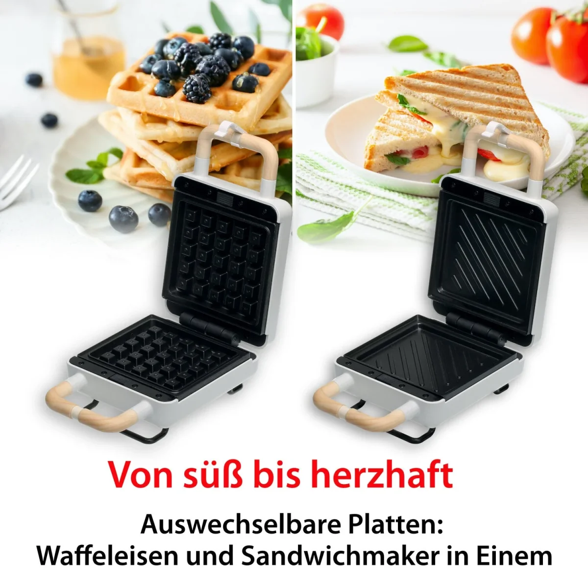 Waffel- und Sandwichmaker – Bild 4