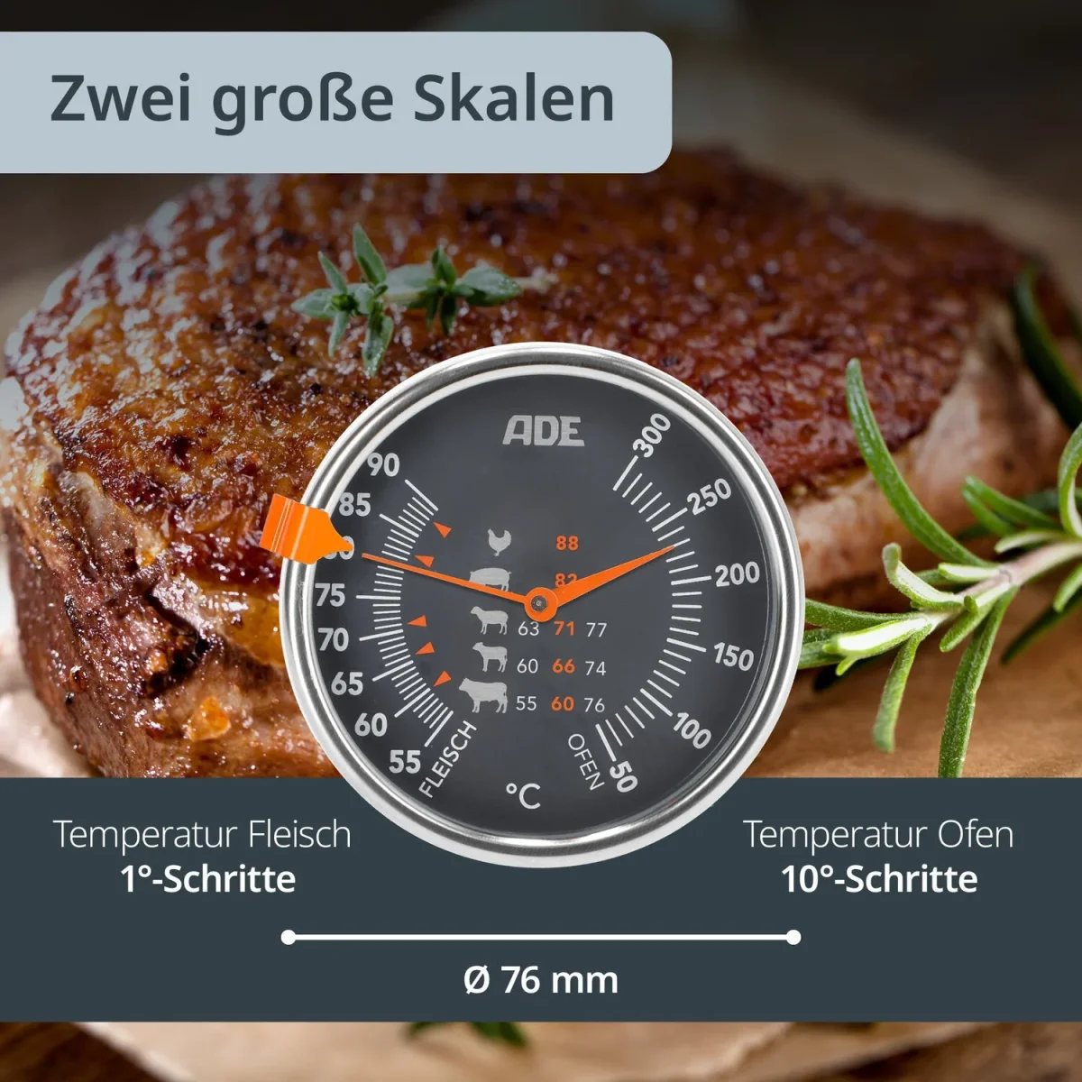 Mechanisches Bratenthermometer – Bild 6