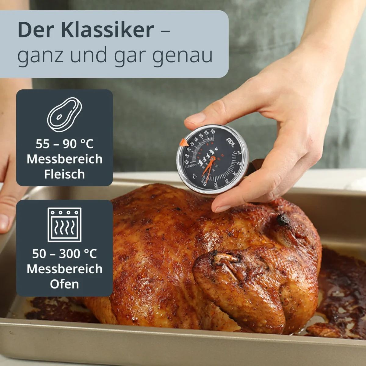 Mechanisches Bratenthermometer – Bild 3