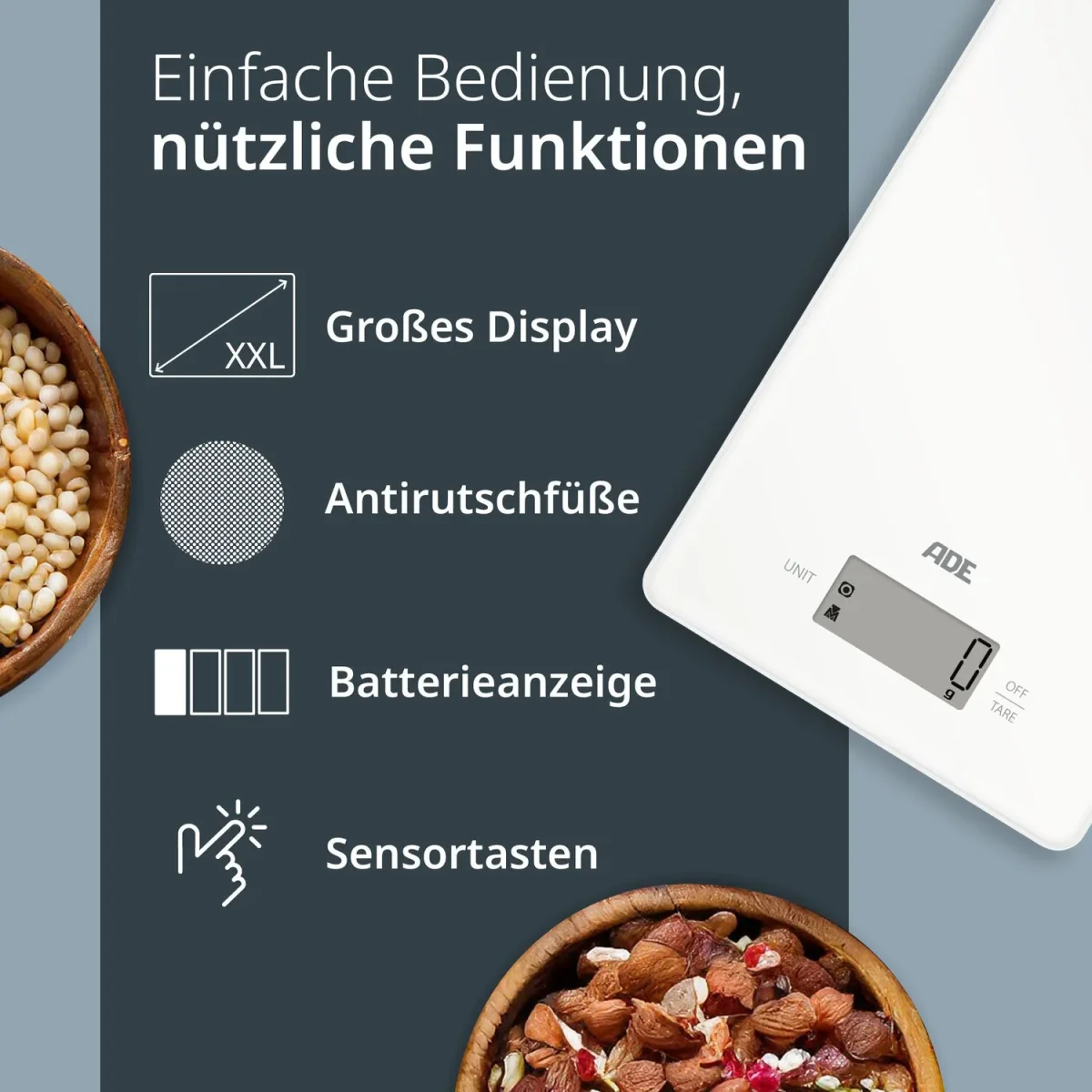 Digitale Küchenwaage Julia – Bild 5