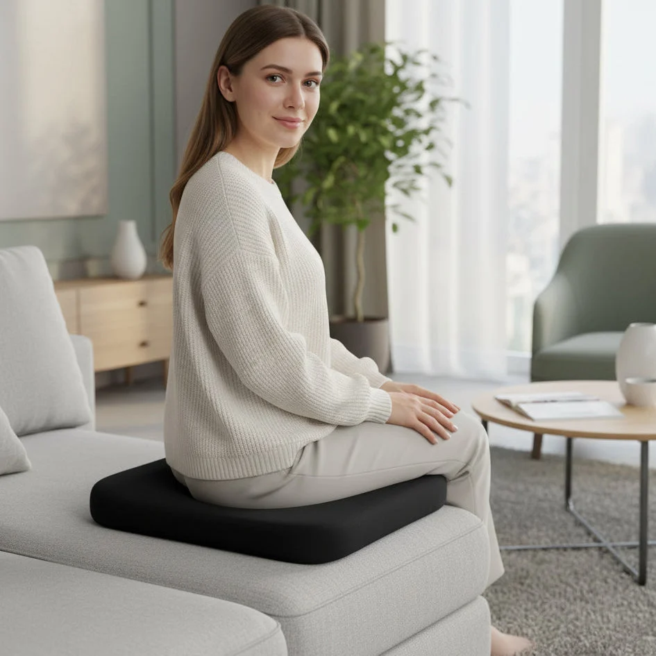 Sitzkissen ergonomisch rutschfest – für Auto, Büro und Zuhause – Bild 4