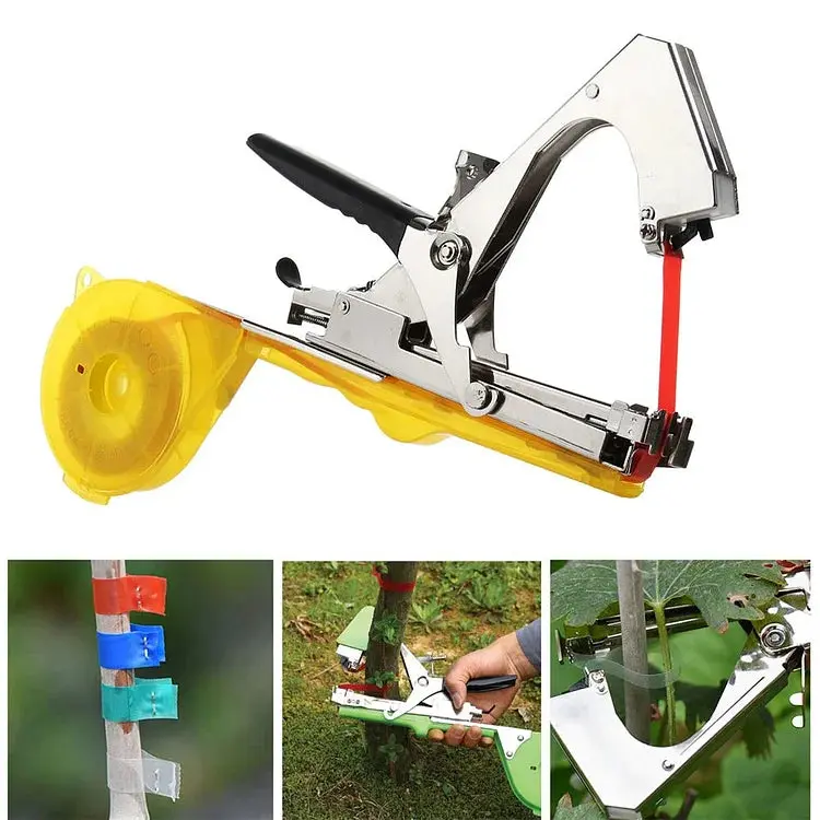 Bindemaschine für Pflanzen mit Band & Klammern – Einhand, 50 mm Öffnung – Bild 4