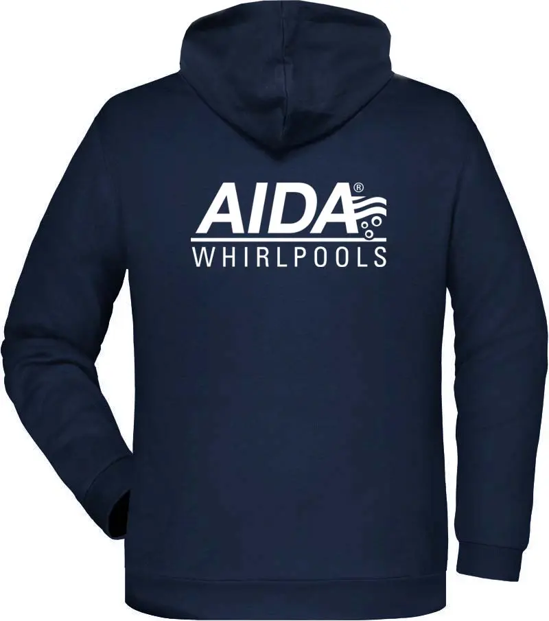 AIDA Hoodie dunkelblau Kapuzen Sweater – Bild 3