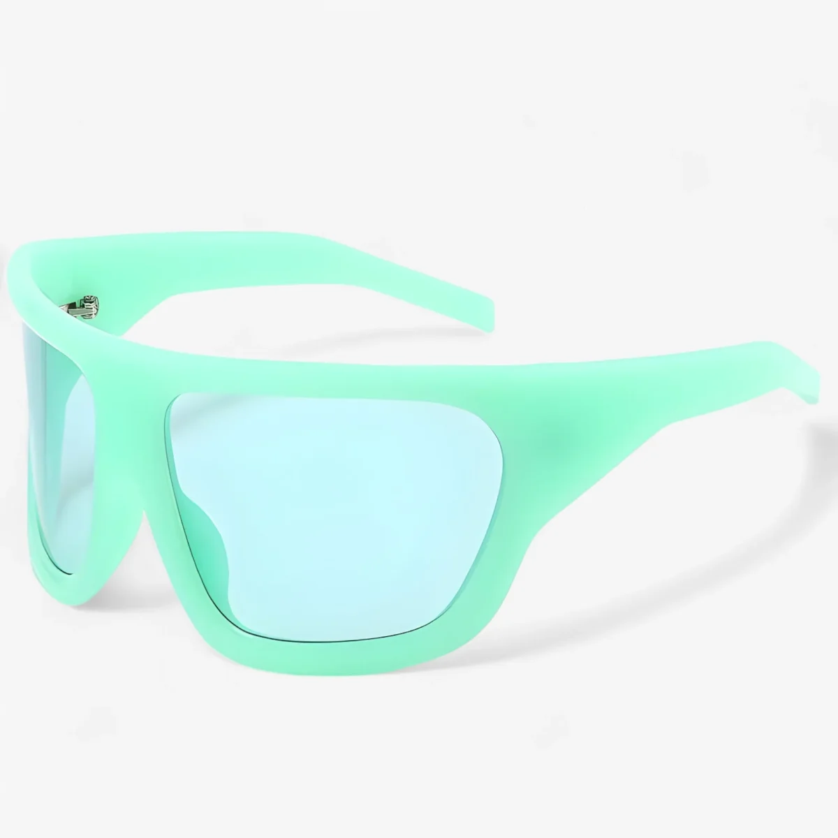 Sonnenbrille Oversized Wraparound Sport-Design – Bild 8