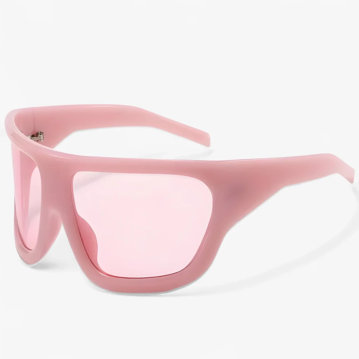 Sonnenbrille Oversized Wraparound Sport-Design – Bild 7