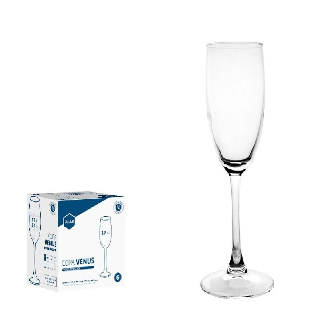 Alar Venus Champagnerflöte 17 cl - 6er-Box – Bild 4