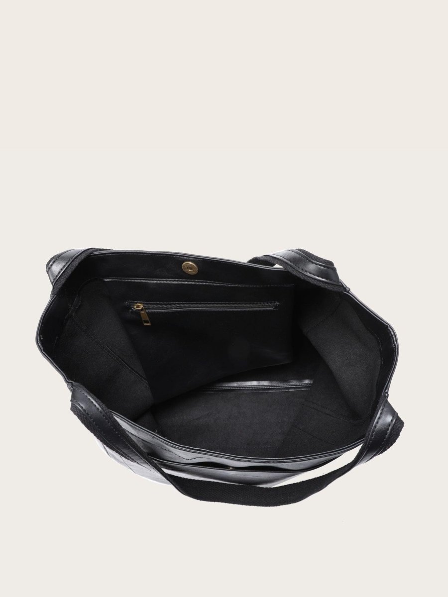 Leder-Shopper Vintage Stil für Laptop und Alltag – Bild 7