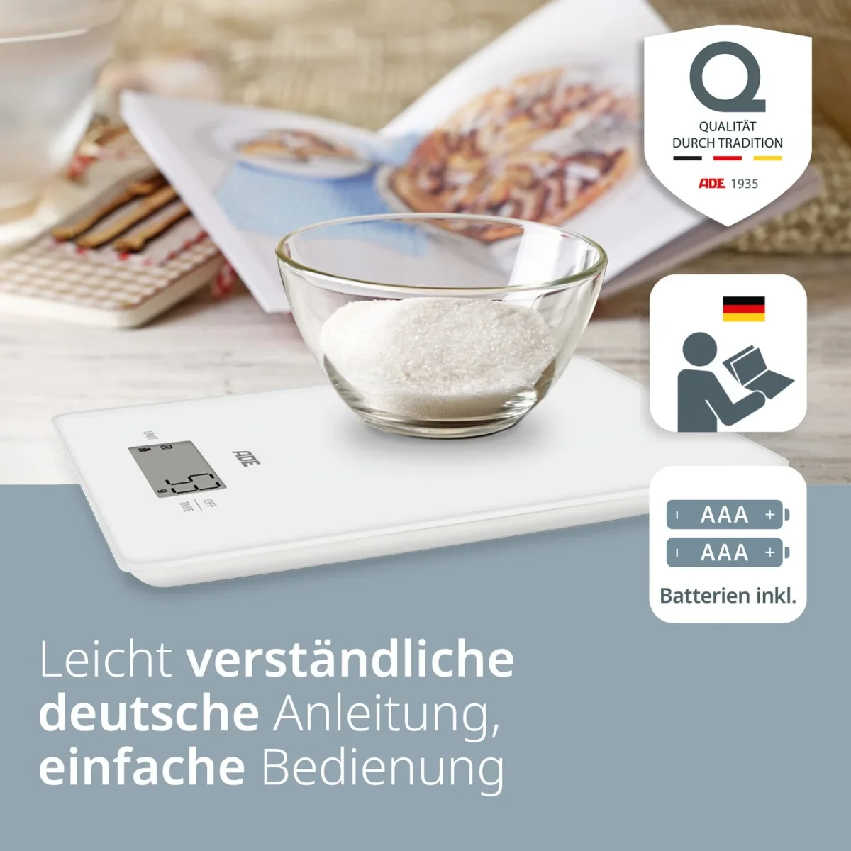 Digitale Küchenwaage Julia – Bild 9