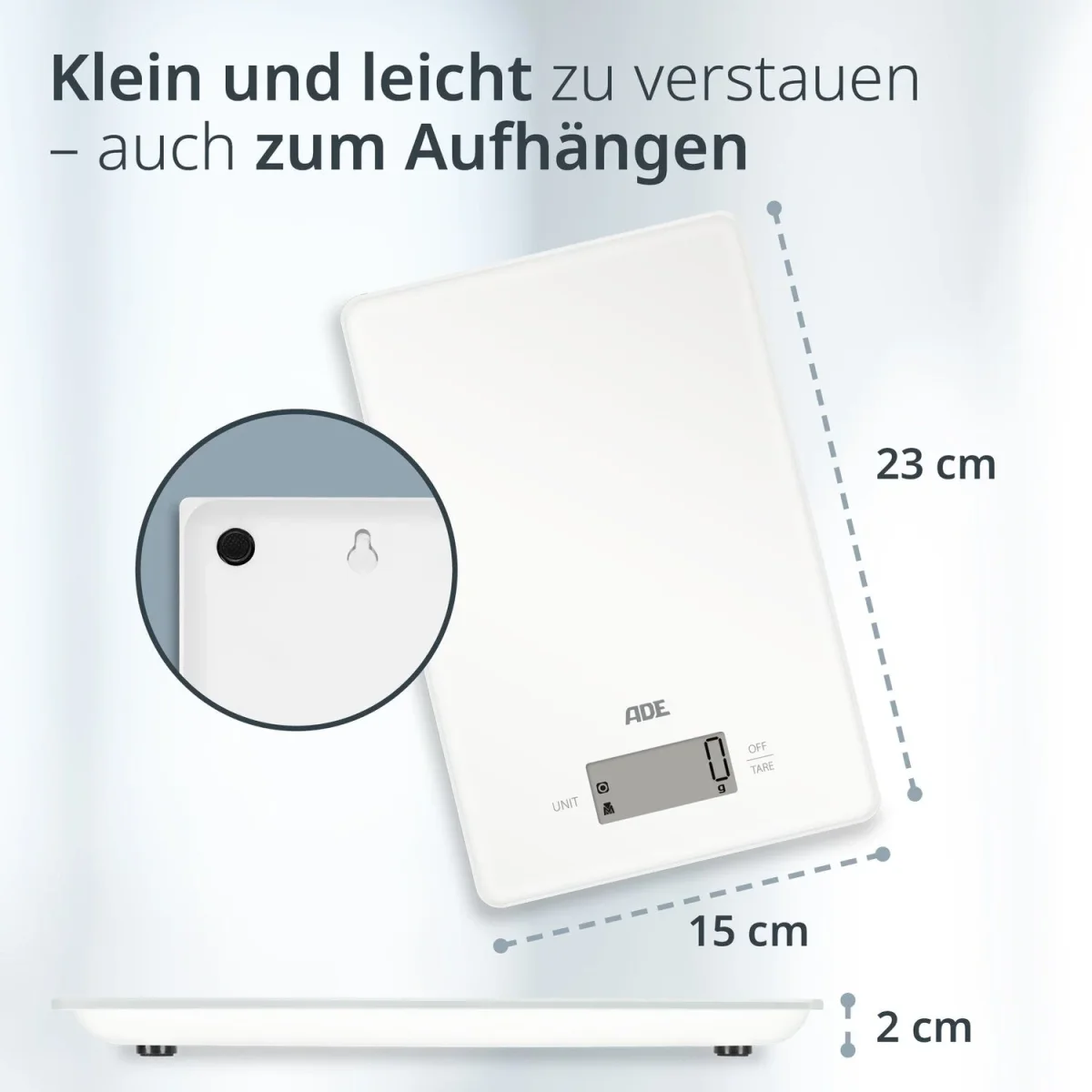 Digitale Küchenwaage Julia – Bild 6