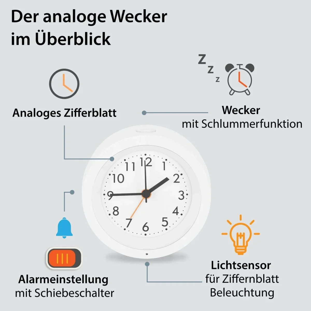 Analoger Wecker – Bild 3